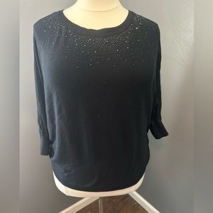 Lane Bryant light weight sweater Black